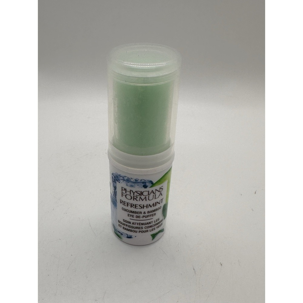 Physicians Formula RefreshMint‎ Cucumber Bamboo Eye De-Puffer New